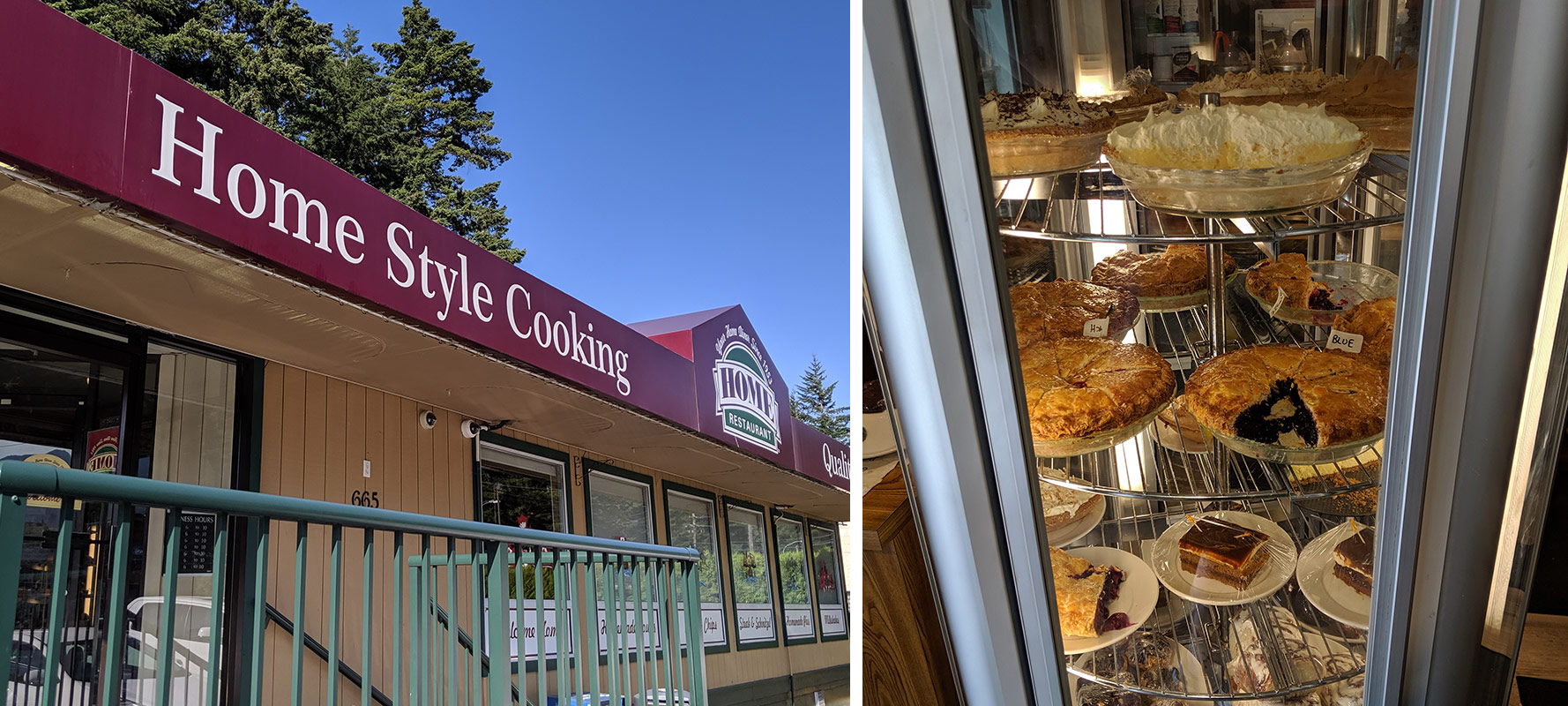 After hiring a one-way car rental from Vancouver to Calgary, we look for things to do in Hope, BC. We chose to stop for pie and you should too!