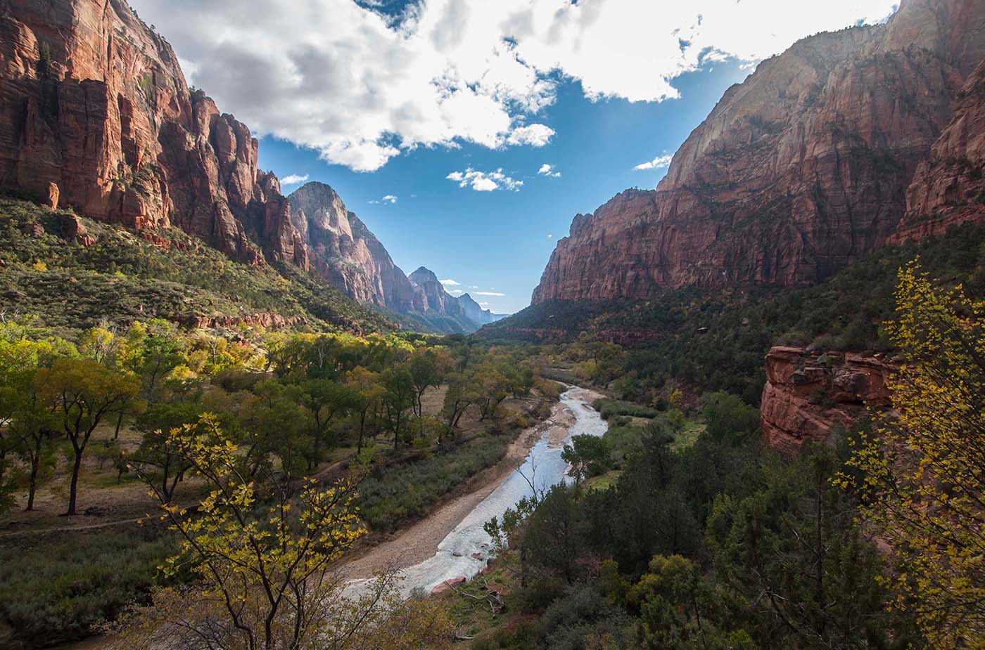 Photo from within Zion National Park.